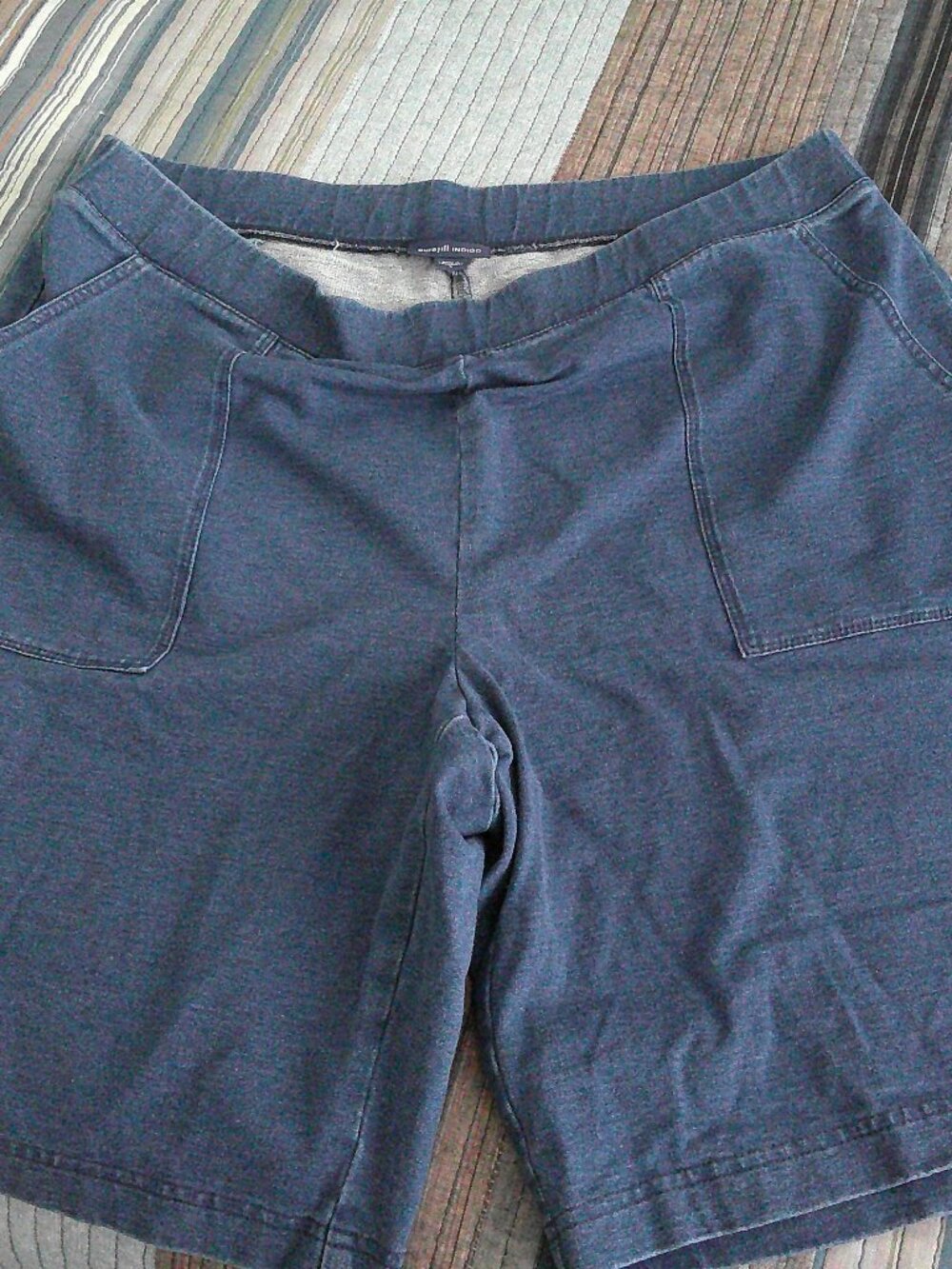 J. Jill  Pure Jill Knit Denim  Shorts  Size Large NWT